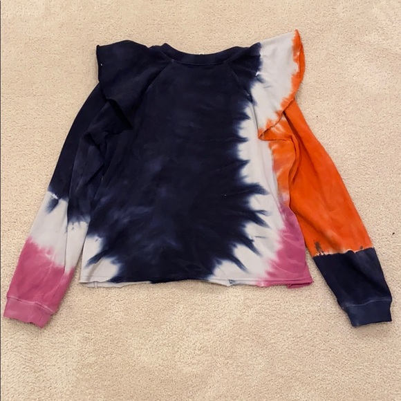 SomethingNavy Meghan Ruffle Sweatshirt - Picture 2 of 6